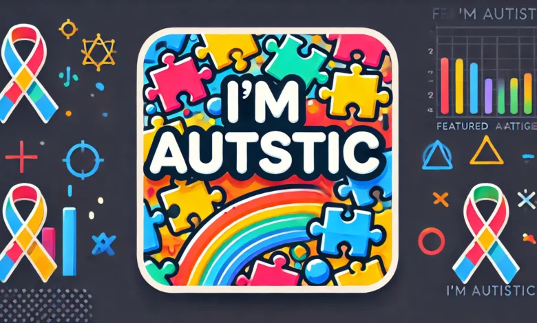 i'm autistic sticker
