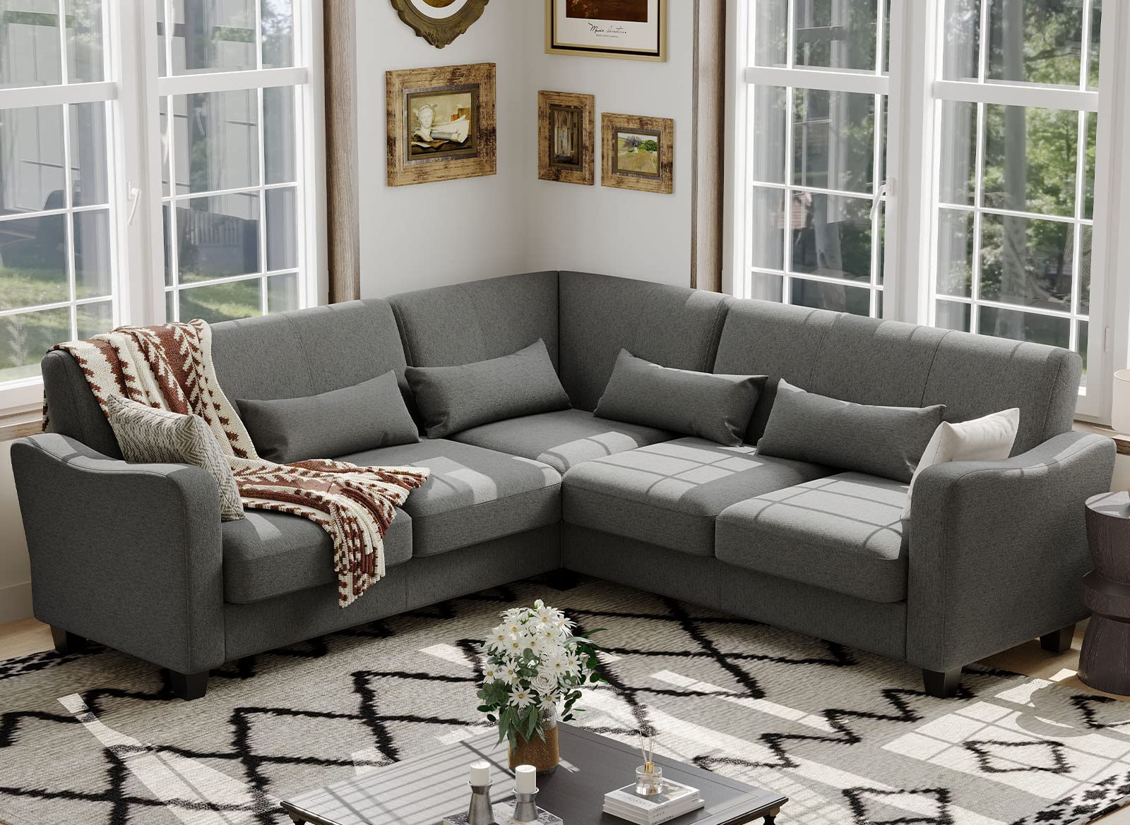 l shaped sectional​