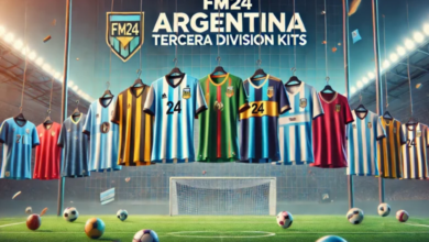 FM24 Argentina Tercera Division Kits