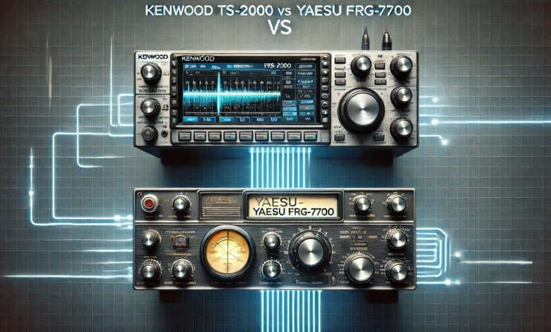 kenwood ts2000 vs yaesu frg 7700​