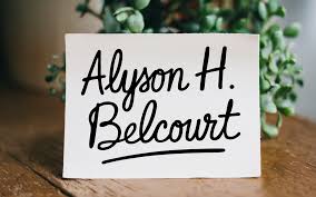 alyson h belcourt email address​