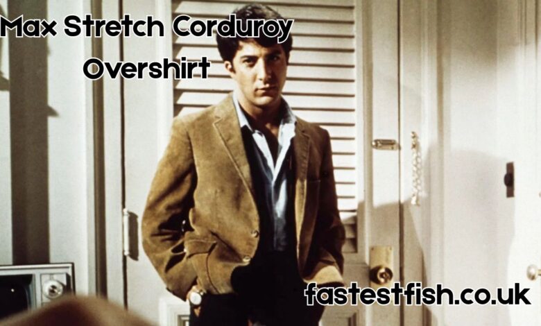 Max Stretch Corduroy Overshirt