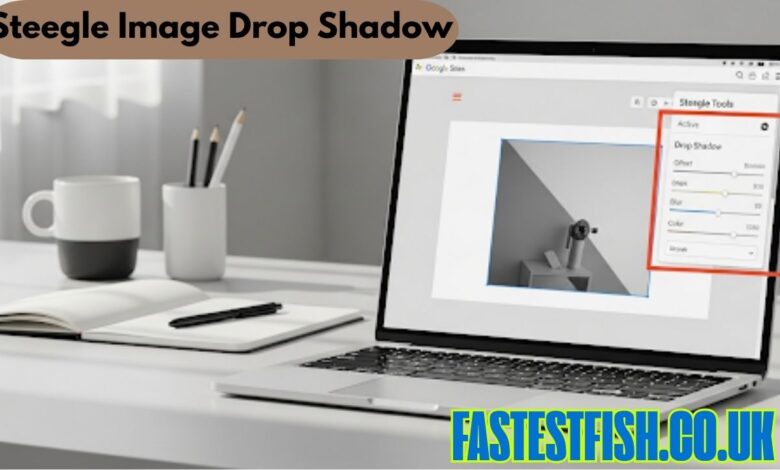 steegle image drop shadow