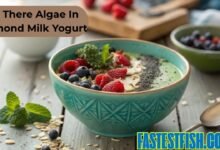 is there algae in almond milk yogurt